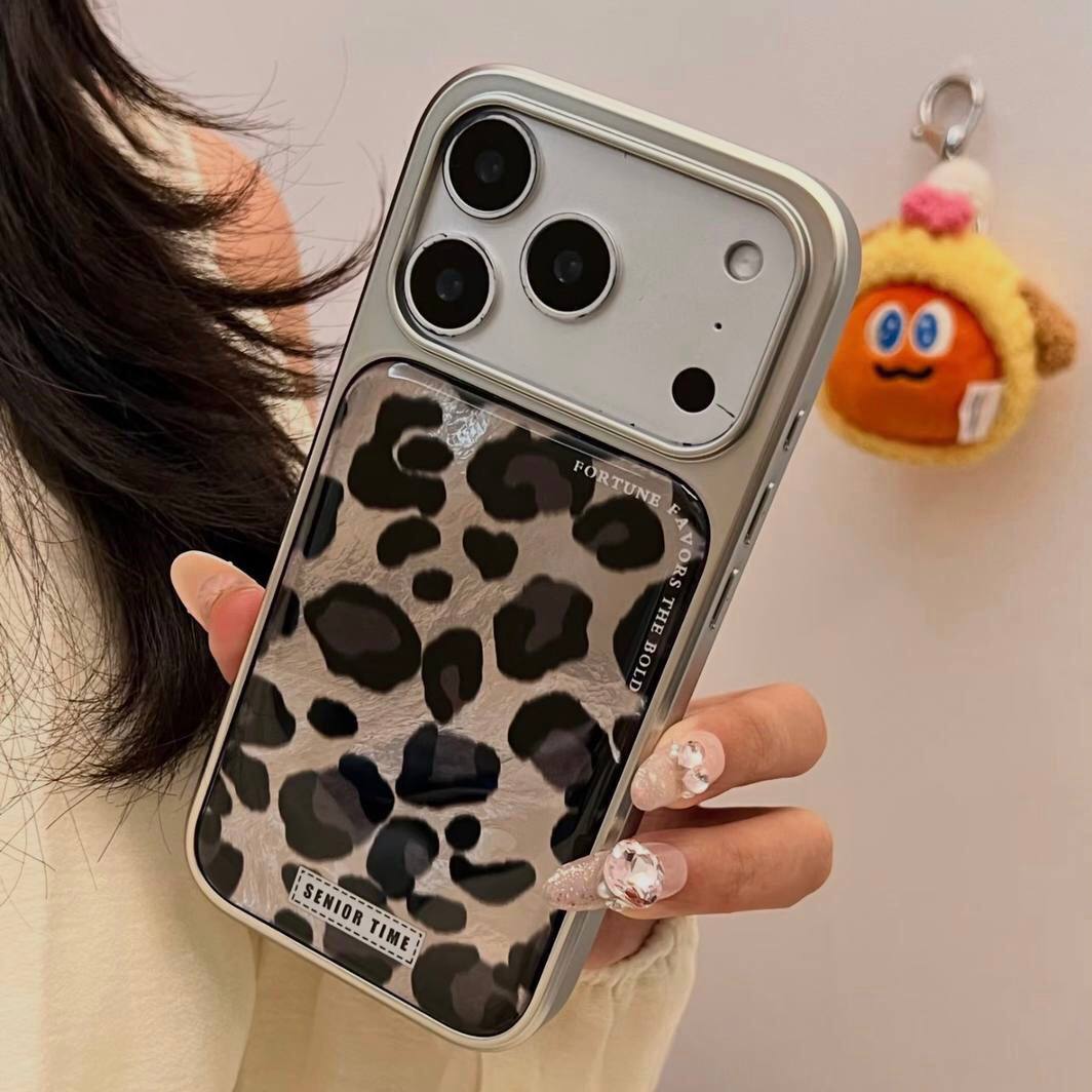 قاب Silver Panther پلنگی نقره ای آیفون
